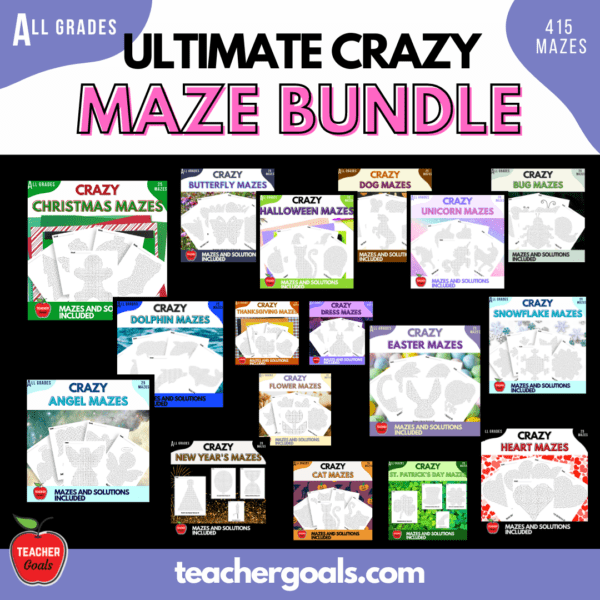 product cover-Ultimate Maze Bundle _ Kid's Activities