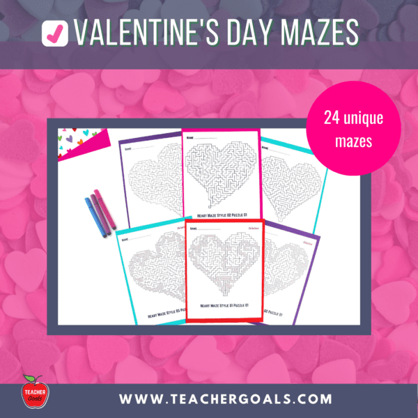 mazes-valentine's-day-party-bundle-no-prep-activities-and-games-valentine's-day-activities-growing-bundle