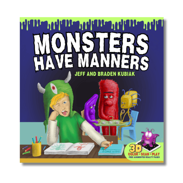 3d-transparent-monsters-have-manners-jeff-kubiak-quivervision-teachergoals-publishing